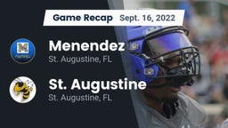 Recap: Menendez  vs. St. Augustine  2022