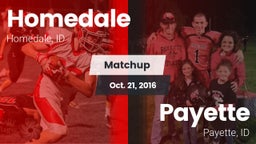 Matchup: Homedale vs. Payette  2016
