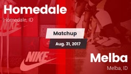 Matchup: Homedale vs. Melba  2017