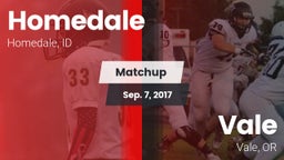 Matchup: Homedale vs. Vale  2017