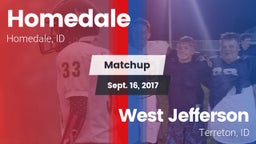 Matchup: Homedale vs. West Jefferson  2017