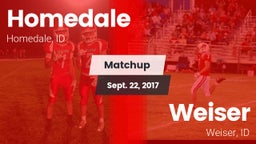 Matchup: Homedale vs. Weiser  2017