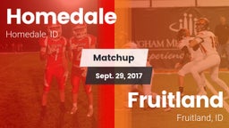 Matchup: Homedale vs. Fruitland  2017