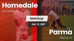 Matchup: Homedale vs. Parma  2017