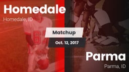 Matchup: Homedale vs. Parma  2017