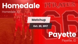 Matchup: Homedale vs. Payette  2017