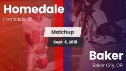 Matchup: Homedale vs. Baker  2018