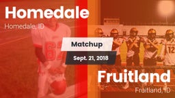 Matchup: Homedale vs. Fruitland  2018