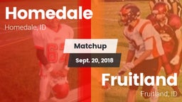 Matchup: Homedale vs. Fruitland  2018