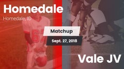 Matchup: Homedale vs. Vale  JV 2018