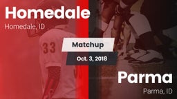 Matchup: Homedale vs. Parma  2018