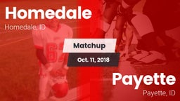 Matchup: Homedale vs. Payette  2018