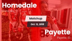 Matchup: Homedale vs. Payette  2018