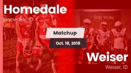Matchup: Homedale vs. Weiser  2018