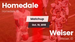 Matchup: Homedale vs. Weiser  2018