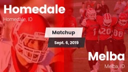 Matchup: Homedale vs. Melba  2019