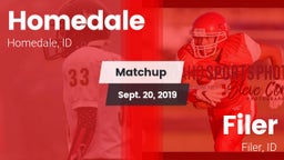 Matchup: Homedale vs. Filer  2019