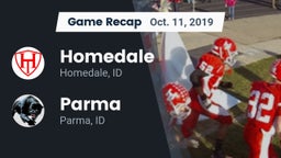 Recap: Homedale  vs. Parma  2019
