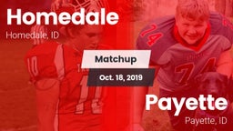 Matchup: Homedale vs. Payette  2019