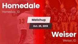 Matchup: Homedale vs. Weiser  2019