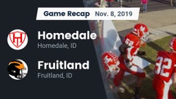 Recap: Homedale  vs. Fruitland  2019