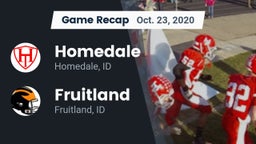 Recap: Homedale  vs. Fruitland  2020