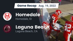 Recap: Homedale  vs. Laguna Beach  2022
