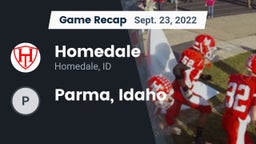 Recap: Homedale  vs. Parma, Idaho 2022