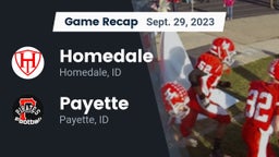 Recap: Homedale  vs. Payette  2023