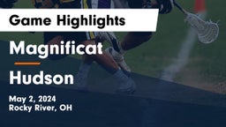 Magnificat  vs Hudson  Game Highlights - May 2, 2024