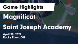 Magnificat  vs Saint Joseph Academy Game Highlights - April 30, 2024