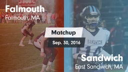 Matchup: Falmouth vs. Sandwich  2016