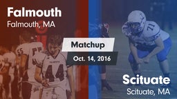 Matchup: Falmouth vs. Scituate  2016