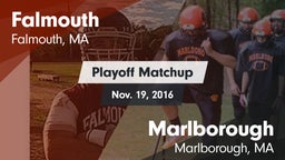 Matchup: Falmouth vs. Marlborough  2016
