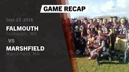 Recap: Falmouth  vs. Marshfield  2016