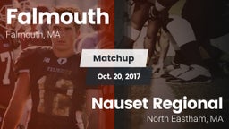 Matchup: Falmouth vs. Nauset Regional  2017