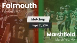 Matchup: Falmouth vs. Marshfield  2018