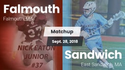 Matchup: Falmouth vs. Sandwich  2018