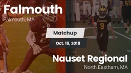 Matchup: Falmouth vs. Nauset Regional  2018