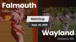 Matchup: Falmouth vs. Wayland  2019