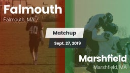 Matchup: Falmouth vs. Marshfield  2019