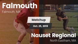 Matchup: Falmouth vs. Nauset Regional  2019