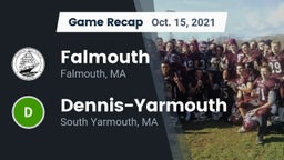 Recap: Falmouth  vs. Dennis-Yarmouth  2021