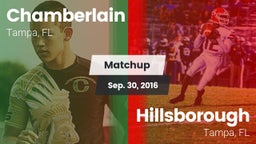 Matchup: Chamberlain vs. Hillsborough  2016