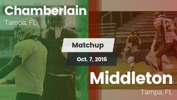 Matchup: Chamberlain vs. Middleton  2016