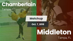 Matchup: Chamberlain vs. Middleton  2016