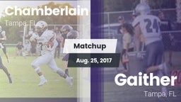 Matchup: Chamberlain vs. Gaither  2017