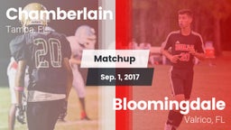 Matchup: Chamberlain vs. Bloomingdale  2017