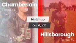 Matchup: Chamberlain vs. Hillsborough  2017