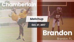 Matchup: Chamberlain vs. Brandon  2017